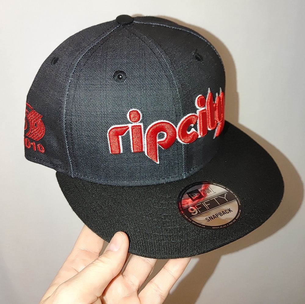 RipCity NBA Portland Trailblazers Snapback Hat New